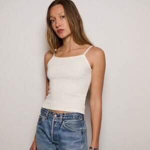 RLT White Brianna Baby Tank